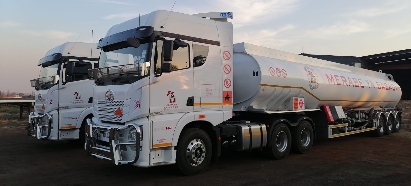 Merabe Ya Basadi fleet and operations
